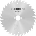Bosch 1x PRO Wood Kreiss&auml;geblatt f&uuml;r Tischkreiss&auml;gen mit Dehnungsschlitzen (f&uuml;r