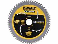 DEWALT XR Extreme Runtime Kreissägeblatt DT99567 (210/30 mm, 60 WZ/FZ, 20°, für