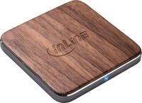 InLine 33393U Qi woodcharge, wireless fast charger, Smartphone kabellos laden,