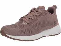 Skechers Damen BOBS Squad Glitz Maker Sneakers, Taupe Sparkle Engineered Knit,...