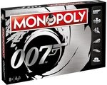 Hasbro Monopoly James Bond 007 Brettspiel - Film Edition.