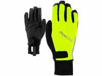Roeckl Villach 2 Winter Fahrrad Handschuhe lang Fluo gelb 2023: Größe: 9.5