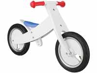BIKESTAR Mitwachsendes Kinder Laufrad Holz Lauflernrad Kinderrad für Jungen...