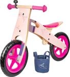 small foot Laufrad "rosa Kolibri" aus Holz, mit h&ouml;henverstellbarem Sattel und