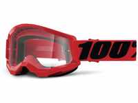 100% Unisex-Adult Strata 2 Sunglasses, Rot, Erwachsene