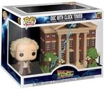 Funko Pop! Town: BTTF - Dr. Emmett Brown - Doc mit Clock Tower - Back to The Future -