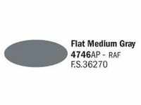 Italeri IT4746AP Acrylic Paint Flat Medium Gray