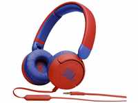 JBL Jr310 On-Ear Kinder-Kopfhörer in Rot-Blau – Kabelgebundene Ohrhörer mit