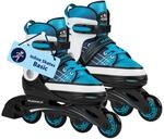 HUDORA Inline Skates Basic in Blue/Mint - Inliner f&uuml;r Kinder & Jugendliche in