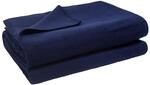 Zoeppritz Soft-Fleece-Decke Polarfleece-Decke mit H&auml;kelstich, flauschige