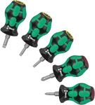 Wera '05008870001 Set 1 Stubby Schraubendreher-Satz, 5-teilig