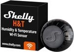 Shelly H&T Schwarz, Wlan Intelligenter Thermometer Hygrometer, Luftfeuchtigkeits- und