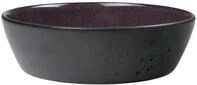 BITZ Suppenschale, Suppensch&uuml;ssel aus Steingut, 18 cm im Durchmesser, schwarz/lila