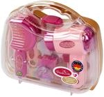 Theo Klein 5273 Frisierkoffer I Mit Haartrockner, umfangreichen Styling-Accessoires,