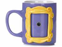 Paladone Friends Frame Shaped Mug (PP6548FR), 1 Stück (1er Pack), Violett und...