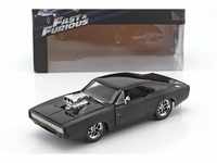 Dodge Charger R/T Baujahr 1970 Fast and Furious 7 2015 schwarz 1:24 Jada Toys