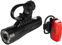 CATEYE GVolt 70.1 + Rapid Micro G Beleuchtungsset Black/red 2020 Fahrradbeleuchtung