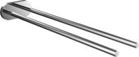 emco Round Handtuchhalter, 2-armig, starr, 400mm, 435000140, Farbe: Chrom