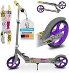 ArtSport Scooter Cityroller Skaterboy Big Wheel 205mm R&auml;der klappbar &