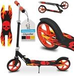 ArtSport Scooter Cityroller Fire Big Wheel 205 mm R&auml;der klappbar &...