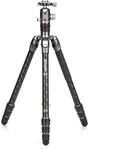 Benro Carbon Fibre Three Series Tripod/Monopod with VX30 Ballhead, 4 Leg Sections,