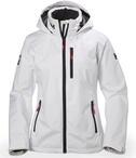 Helly Hansen Damen W Crew Kapuzenjacke, Wei&szlig;, L