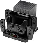 Snakebyte DUAL Charge Base S - Nintendo Switch Ladestation, All-in-One Organizer f&uuml;r