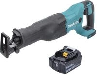 Makita DJR 186 F1 Akku Recipros&auml;ge S&auml;bels&auml;ge 18 V + 1x Akku 3,0 Ah - ohne