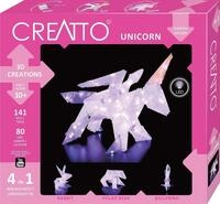 KOSMOS 3539 CREATTO Einhorn 3D-Leuchtfiguren entwerfen, 3D-Puzzle-Set f&uuml;r...