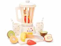 New Classic Toys 10708 Kinderrollenspiele, Smoothie Maker, 3 years and up-White, Weis