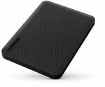 Hard Disk Esterno - Toshiba - Canvio Advance - 4 Tb - Nero - Usb 3.2 Gen 1