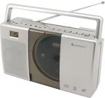 Soundmaster RCD1185 UKW Kofferradio tragbares Radio mit CD-Spieler MP3 und