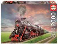 Educa 18503, Dampflokomotive, 2000 Teile Puzzle für Erwachsene und Kinder ab 12