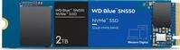 WD Blue SN550 NVMe SSD 2 TB (interne SSD, Leistungssteigerung f&uuml;r den PC, schlanker