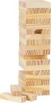 small foot Wackelturm aus Naturholz, schult die Motorik, Geschicklichkeit und Geduld,