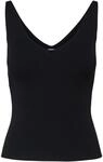 JDY Damen JDYNANNA S/L TOP KNT NOOS Tr&auml;gershirt/Cami Shirt, Black, XL