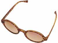 Urban Classics Unisex Sunglasses Retro Funk UC Sonnenbrille, Brown Leo/rosé, one