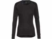 Odlo Damen Funktionsunterwäsche Langarm Shirt ACTIVE X-WARM ECO, black, XS