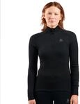 Odlo Thermounterw&auml;sche Active Warm | Schwarz | Gr&ouml;&szlig;e M | Langarm-Thermoshirt f&uuml;r