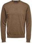 SELECTED HOMME Male Pullover mit Rundhalsausschnitt Langarm