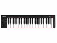 Nektar SE49 USB MIDI Keyboard Controller with Nektar DAW Integration, Schwarz, Weiß,