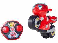 RC Turbo Trick Ricky, das Stuntmotorrad mit Fernsteuerung macht Wheelies und