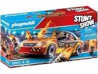 PLAYMOBIL Stuntshow 70551 Crashcar, Für Kinder von 4 - 10 Jahren