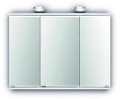Jokey Spiegelschrank Lena 80 cm breit, Badezimmer Spiegelschrank aus MDF, mit
