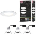 Paulmann 93496 LED Einbauleuchte 3-Step-Dim Nova Coin Basisset starr IP44 rund...