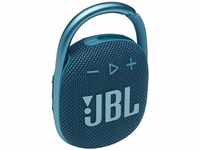 JBL CLIP 4 Bluetooth Lautsprecher in Blau – Wasserdichte, tragbare Musikbox mit