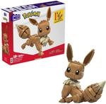 MEGA Construx GMD34 - Pok&eacute;mon Jumbo Evoli (30cm), Bauset mit beweglicher Figur,