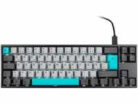 Ducky Compatible Miya Pro Moonlight TKL Gaming Tastatur für PC/Mac, MX-Blue,...