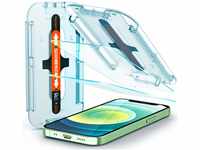 Spigen Glas.tR EZ Fit Schutzfolie kompatibel mit iPhone 12 Mini, 2 Stück,...