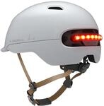 Livall Unisex &ndash; Erwachsene C20 Fahrradhelm, wei&szlig;, 57-61cm
